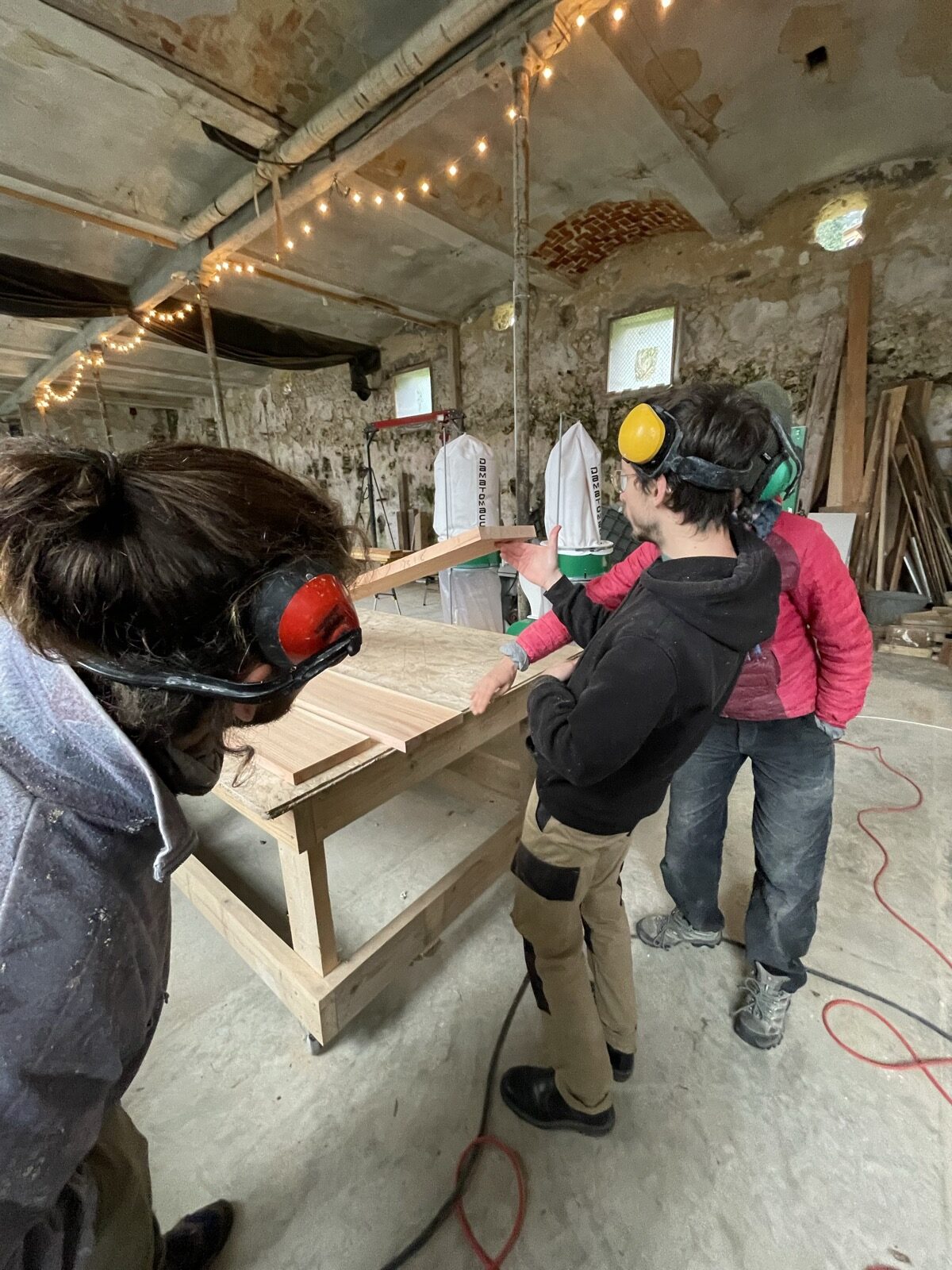 Approfondissement tour à bois - Fabrique des Luddites