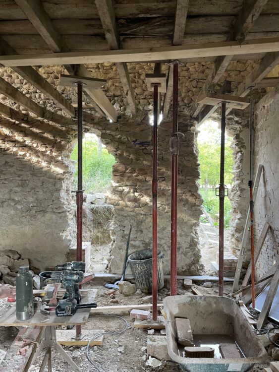 Chantier participatif – maçonnerie de pierre à la chaux - Fabrique des Luddites